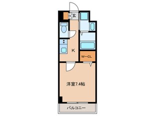 プレイズシード名古屋亀島の物件間取画像